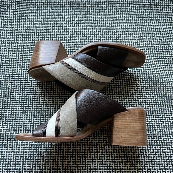 Brunello Cucinelli Leather Colorblock Pattern - Picture 2 of 10